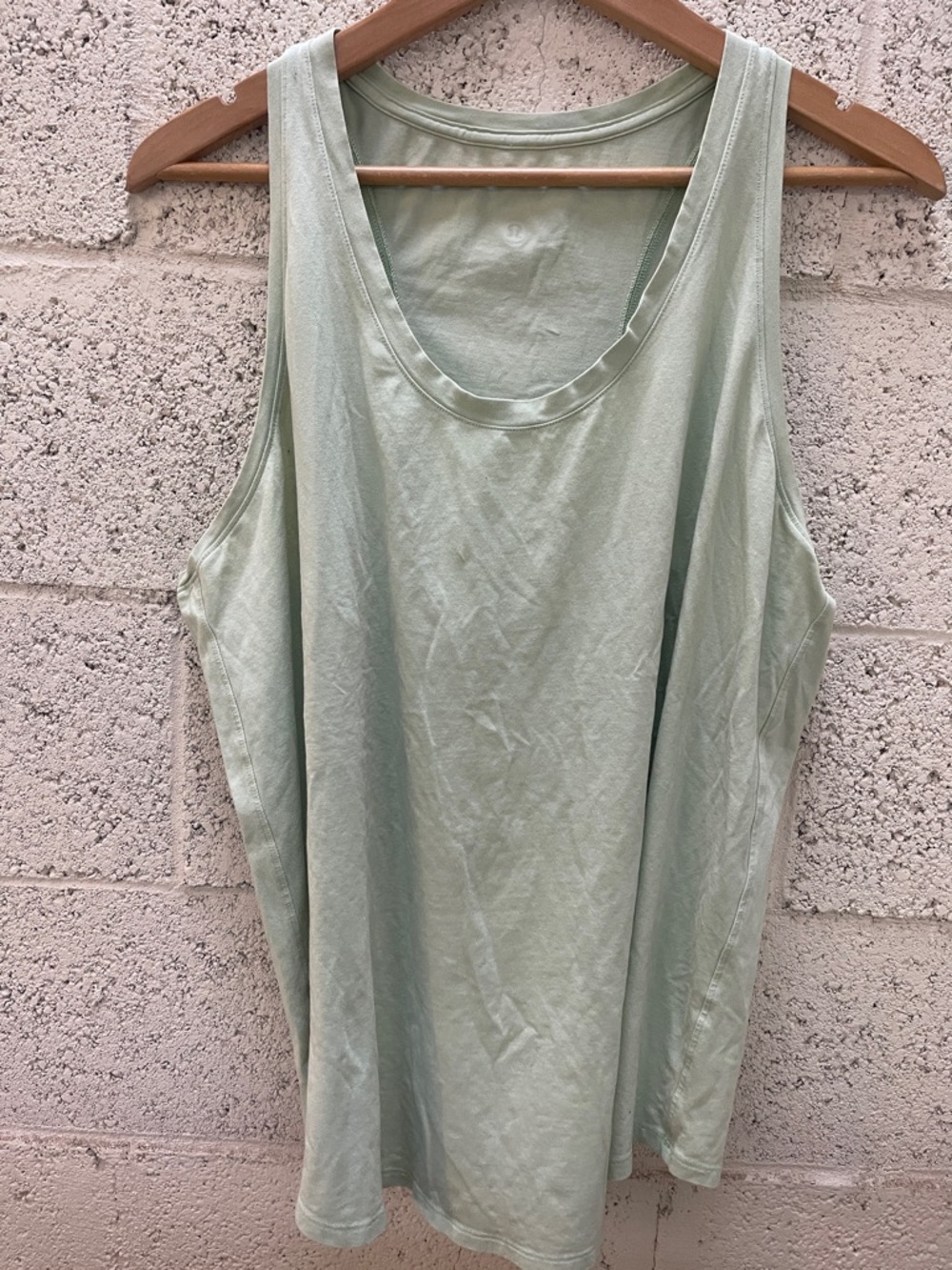 Lululemon Women's Sage Green Sleeveless Tank Top